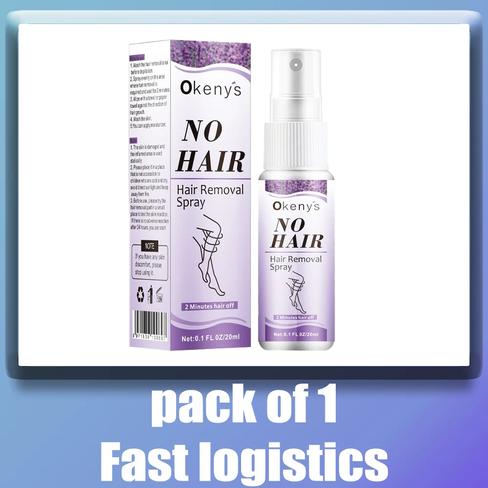 Permanent, painless hair removal spray, axila, legs, arms, hair remover, hair growth inhibitor, nutritious repair, body care