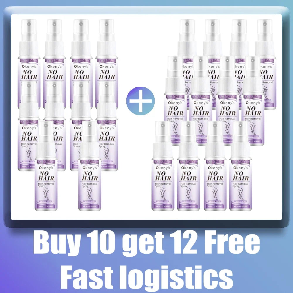Permanent, painless hair removal spray, axila, legs, arms, hair remover, hair growth inhibitor, nutritious repair, body care