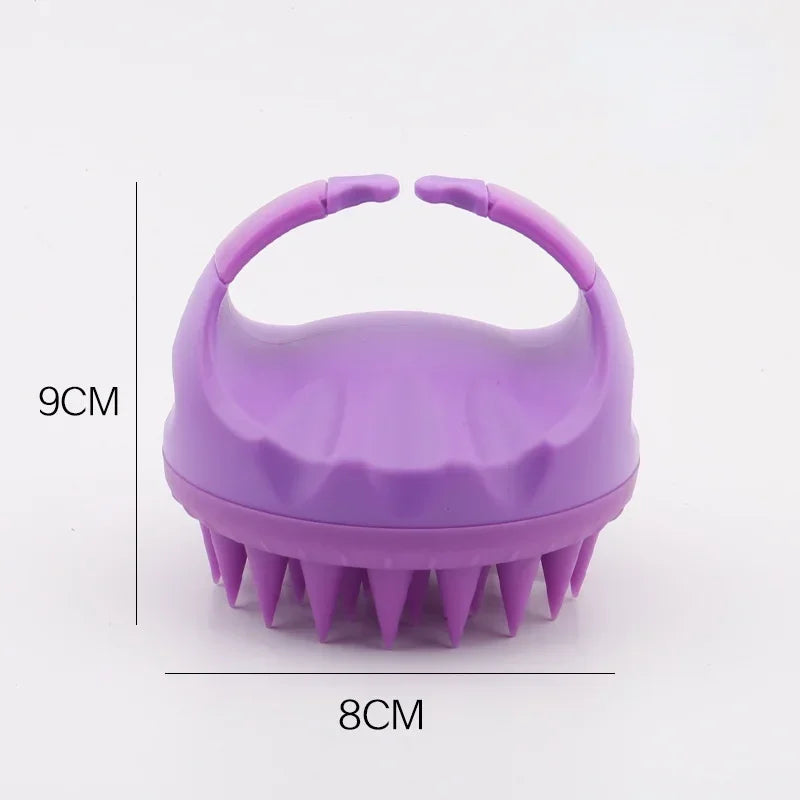 Silicone Shampoo Scalp Hair Massager Shampoo Massage Comb Bath Massage Brush Scalp Massager Shower Brush Comb Care Hair Tool