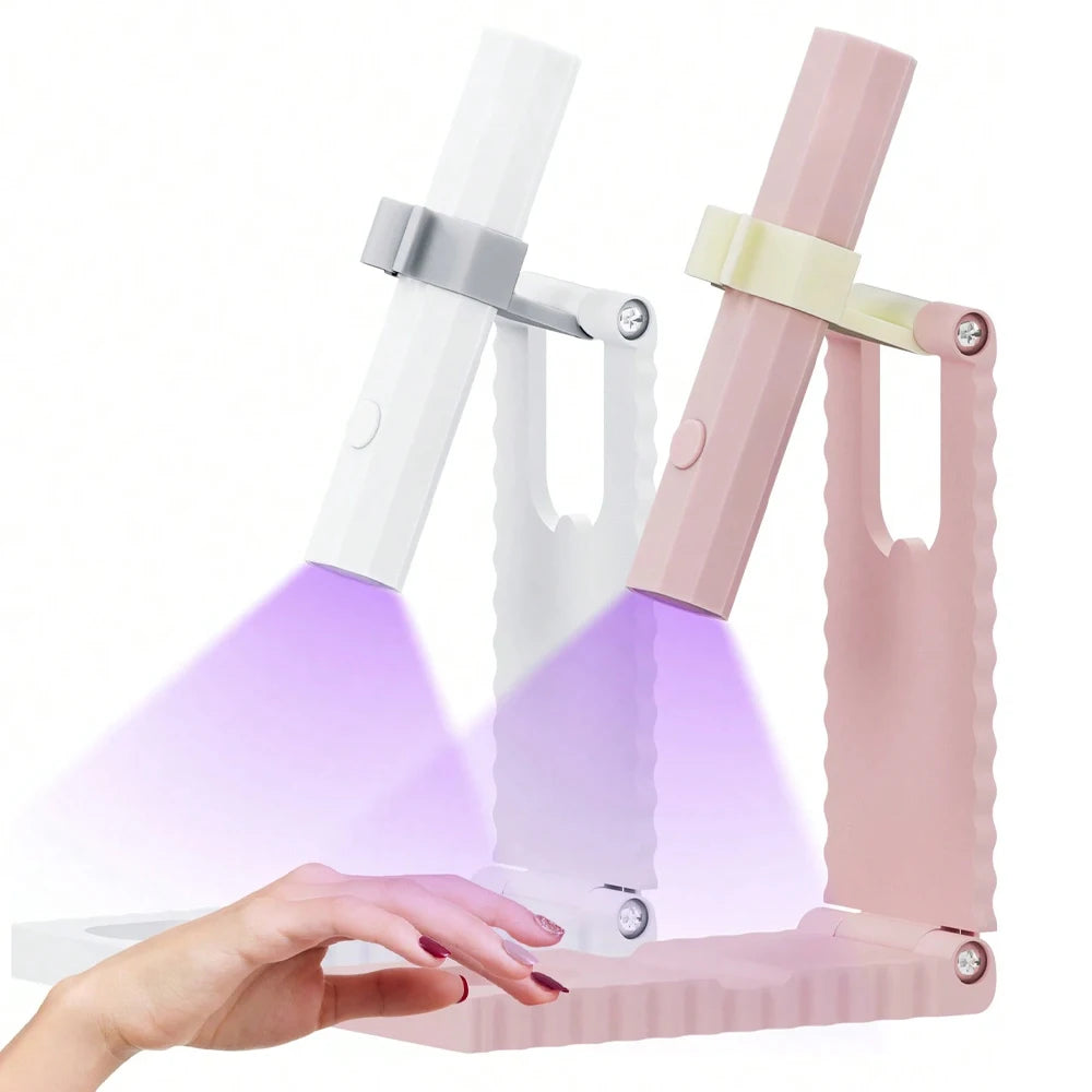Convenient Handheld Nail Dryer Lamp UV/LED Nail Curing All Gel Polish Nail Art Tool USB Rechargeabl Quick Dry Nail Lamp