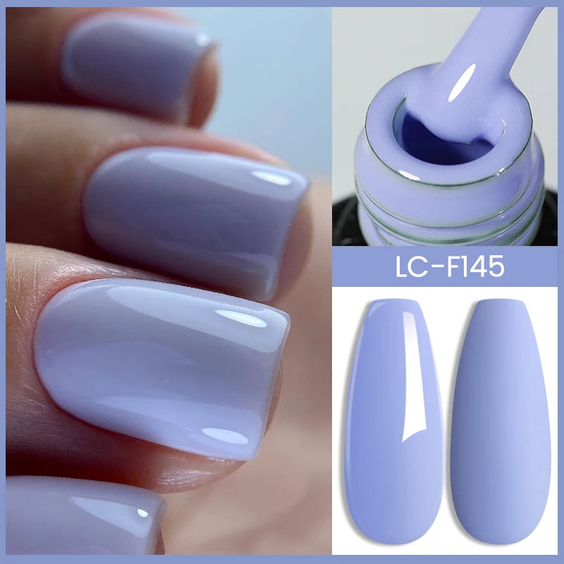 LILYCUTE 7ML Silver Gold Colorful Glitter Gel  Nail Polish Spring Sparkling Sequins Semi Permanent Soak Off Nail Art Gel Varnish