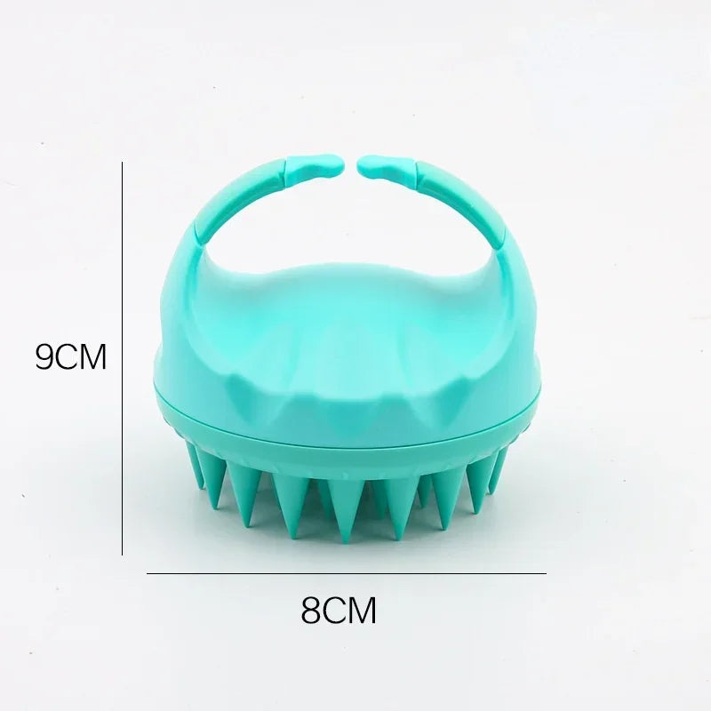 Silicone Shampoo Scalp Hair Massager Shampoo Massage Comb Bath Massage Brush Scalp Massager Shower Brush Comb Care Hair Tool