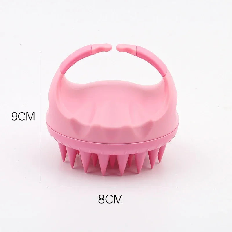 Silicone Shampoo Scalp Hair Massager Shampoo Massage Comb Bath Massage Brush Scalp Massager Shower Brush Comb Care Hair Tool