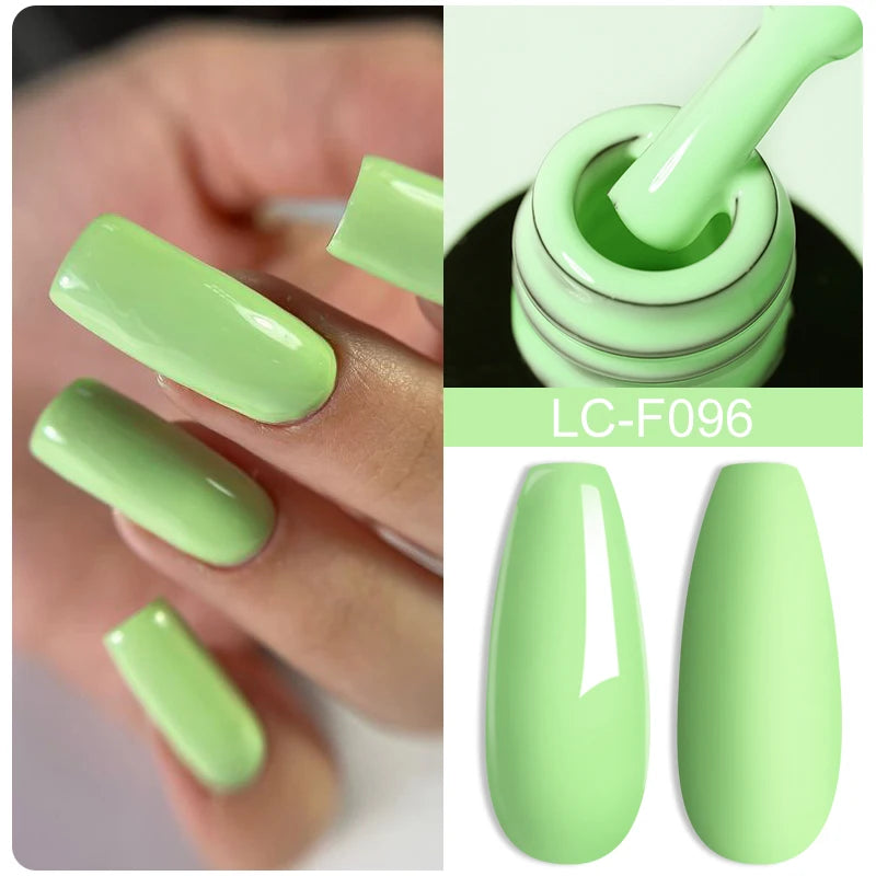 LILYCUTE 7ML Silver Gold Colorful Glitter Gel  Nail Polish Spring Sparkling Sequins Semi Permanent Soak Off Nail Art Gel Varnish