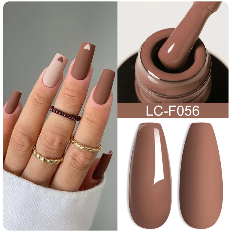 LILYCUTE 7ML Silver Gold Colorful Glitter Gel  Nail Polish Spring Sparkling Sequins Semi Permanent Soak Off Nail Art Gel Varnish