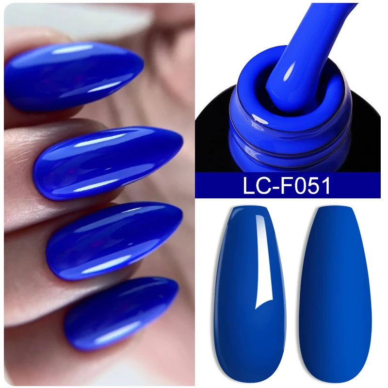 LILYCUTE 7ML Silver Gold Colorful Glitter Gel  Nail Polish Spring Sparkling Sequins Semi Permanent Soak Off Nail Art Gel Varnish