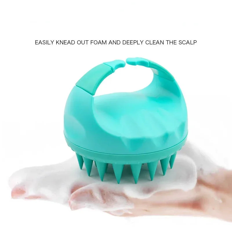 Silicone Shampoo Scalp Hair Massager Shampoo Massage Comb Bath Massage Brush Scalp Massager Shower Brush Comb Care Hair Tool