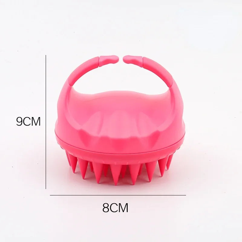 Silicone Shampoo Scalp Hair Massager Shampoo Massage Comb Bath Massage Brush Scalp Massager Shower Brush Comb Care Hair Tool