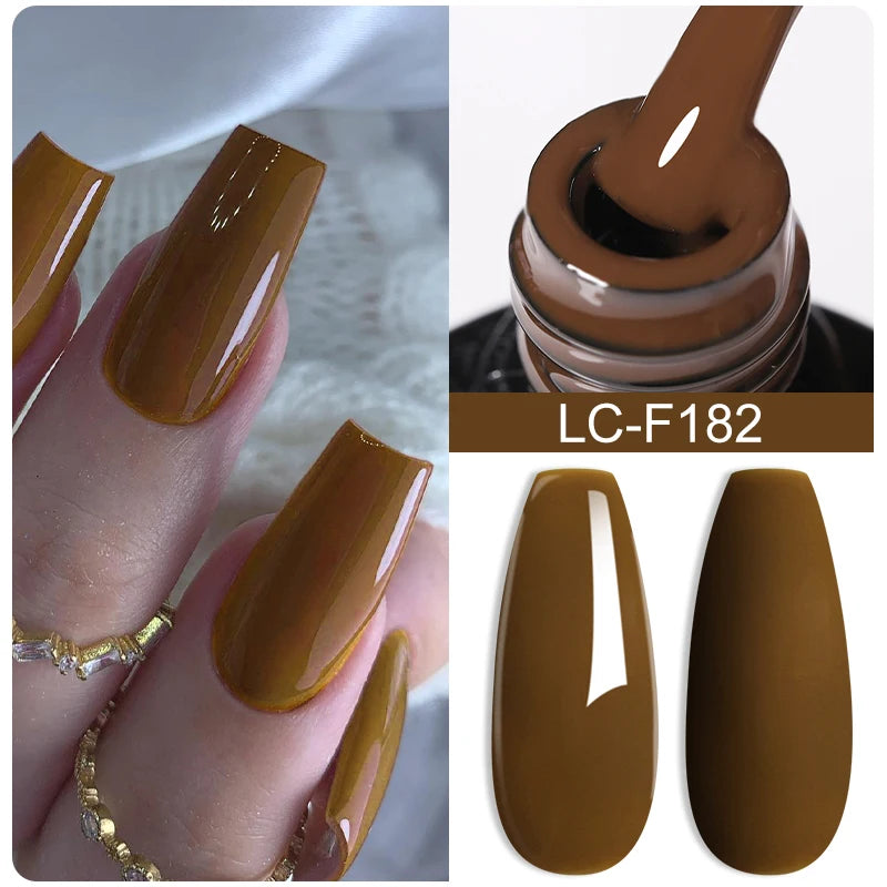 LILYCUTE 7ML Silver Gold Colorful Glitter Gel  Nail Polish Spring Sparkling Sequins Semi Permanent Soak Off Nail Art Gel Varnish